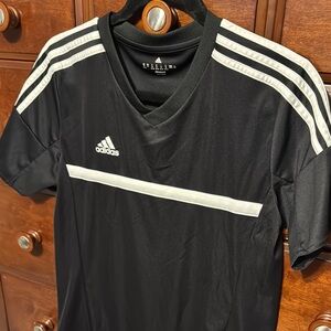 Adidas Black and White Shirt